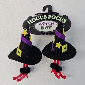 VTG Hocus‎ Pocus Witch Hat w Legs Party Costume Holiday Gothic